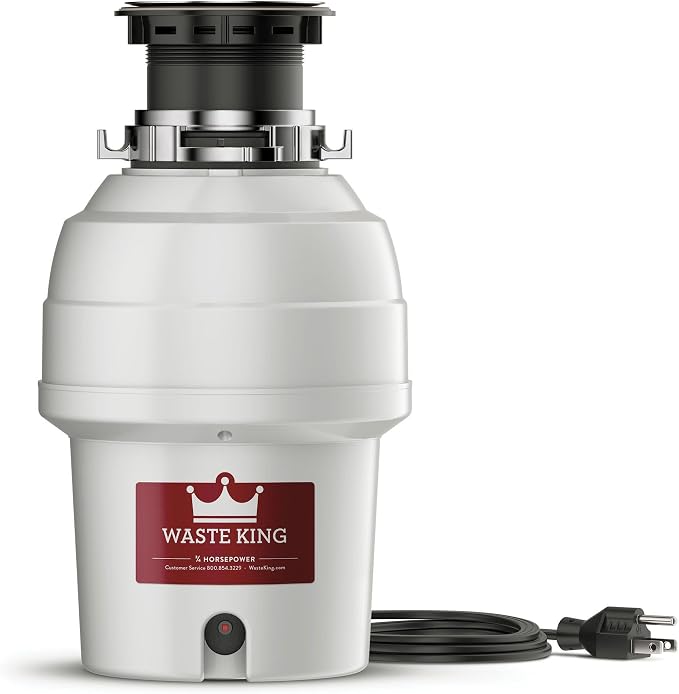 Waste King Garbage Disposal for Kitchen Sink - Image 8