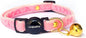 Safety Quick Release Cat Collars, Double Velvet by Cognatio