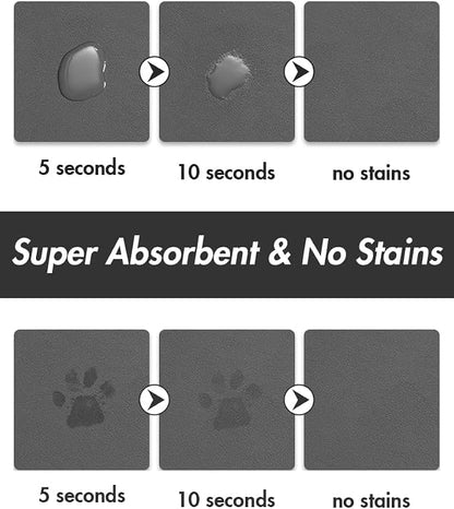 Absorbent Dog Food Mat-Dog Cat Mat - Image 2