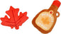 Pearhead Fall Maple Leaf Cat Toy Set – 2-Pack Crinkle and Catnip Teaser Toys by Pearhead