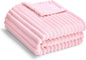 Soft Fleece Baby Blanket Ultra Cozy Pink Baby Blankets by Eonkasp
