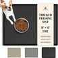 AVERYDAY 100% Waterproof Thicker Silicone Dog Food Mat, 0.63'' Raised Edge Bowl by YourAveryDay
