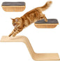 Cat Wall Shelves for Cat Wall Steps, Wooden Floating Modern Mounted Space by SOJILET