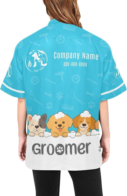 Custom Pet Grooming Jackets - Image 2