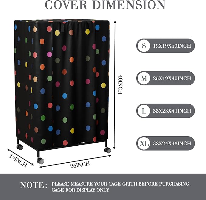 Tchvt Nighttime Bird Cage Covers - Image 3
