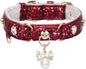 PetsHome Cat Collar, Dog Collar, PU Leather Adjustable Pet Collar by PetsHome