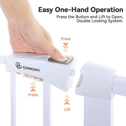 COMOMY Auto Close Baby Gate - Image 5