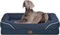 Washable Orthopedic Large Dog Bed by ChezPaw