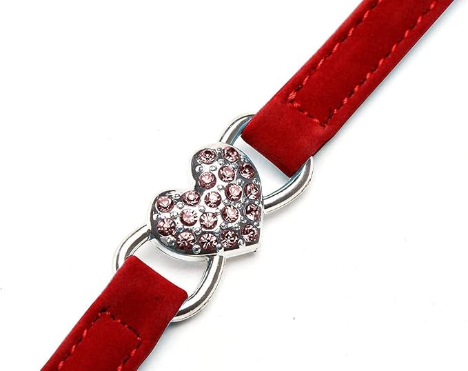 CHUKCHI Pink Soft Velvet Safe Cat Adjustable Collar - Image 5