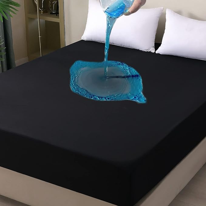Twin XL Mattress Protector Waterproof, Fitted Sheet Style Breathable Mattress by OHANO