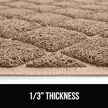 GORILLA GRIP Cat Litter Box Mat, 35x23 2 Pack, Water Resistant, US Designed - Image 9