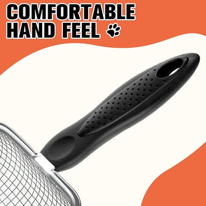Cat Litter Scoop, Sturdy Litter Cleaner Corner Shovel, Stainless Steel Mesh - Image 4