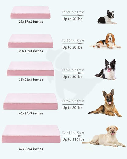 KSIIA Orthopedic Dog Bed Waterproof Pet Bed - Image 6