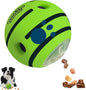 Interactive Puzzle Dog Treat Ball, Treat Dispensing Enrichment Dog Toys Ball by SHAKEANDLAUGH