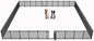 Dog Playpen Metal Dog Fence Outdoor by Petorldog