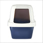 Large sifting Hooded Enclosed cat Litter Box, semi-Closed pet Litter Container by Unknown