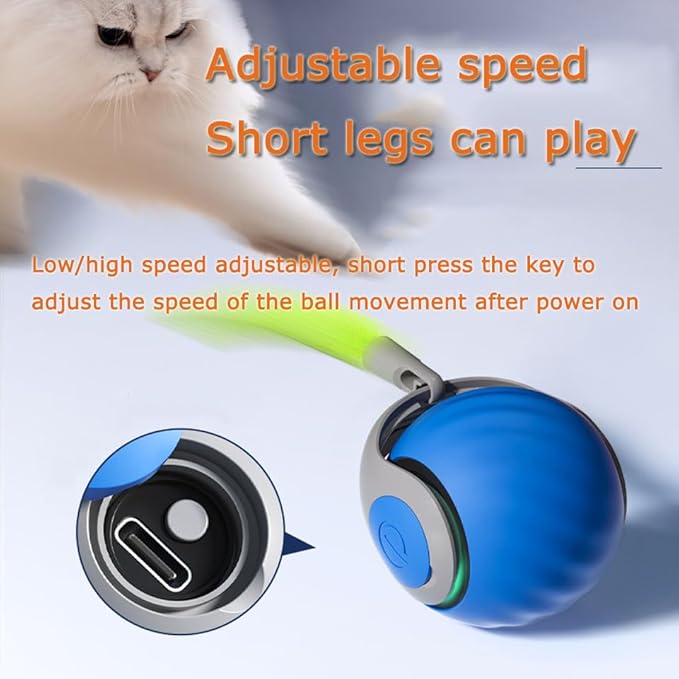 Speedy 2.0 Tail Cat Toys for Bored Indoor Adult Cats, 2025 New Generation - Image 2