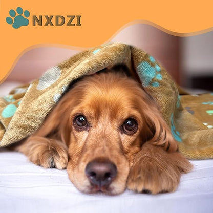 Dog Blankets for Large Dogs, Soft Fluffy Flannel Pet Blanket Mat Cover for Bed - Image 6