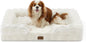 Orthopedic Dog Bed for Large Medium Size Dog, Soft and Warm Faux Fur Sofa for by COZYKISS