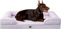 EHEYCIGA Orthopedic XL Dog Beds, Waterproof Memory Foam Dog Bed by EHEYCIGA