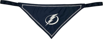 Pets First NHL Tampa Bay Lightning TIE Bandana, Size Large/X-Large. Dog Bandana - Image 4
