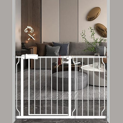 Extra Wide Baby Gate 14.17in Wide Extensions Walk Through Baby Gate Pressure - Image 5