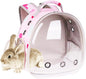 Portable Small Animal Backpack Travel Breathable Pet Carrier Bag Cages by LightUpYourPetsLife
