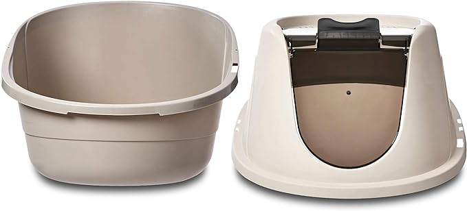 Amazon Basics No-Mess Hooded Enclosed Cat Litter Box - Image 5