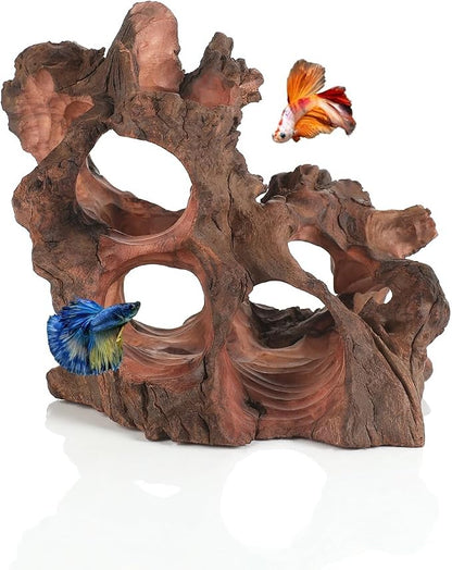 Natural Wood Aquarium Cave Betta Fish Hideout by Unknown