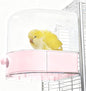 mini&moe Bird Bath for Cage, 4 in 1 Multifunction Birds House/Bath/Litter by MiniMoe