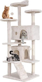 54in Cat Tree Cat Climbing Tower by Home
