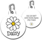 Daisy Pet ID Tag for Cats and Dogs by Handmade