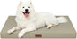 Outdoor Large Washable Dog Bed, Orthopedic Egg Crate Foam Dog Crate Mat by TailStories