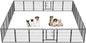 BestPet | Dog Playpen | 32 Inch, 24 Panels | Heavy Duty Metal Pet Exercise Pen by BestPet