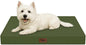 Outdoor Dog Bed for Small Dogs & Cats, Waterproof Dog Crate Mat Orthopedic Egg by TailStories