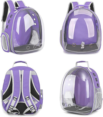 Pet Backpack Carrier, Bubble Backpack Cat Carrier, Pets and Small Dogs - Image 6