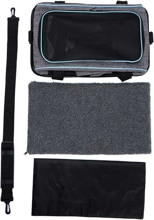 Vceoa 17.5x11x11 Inches Cat, Dog Carrier - Image 6
