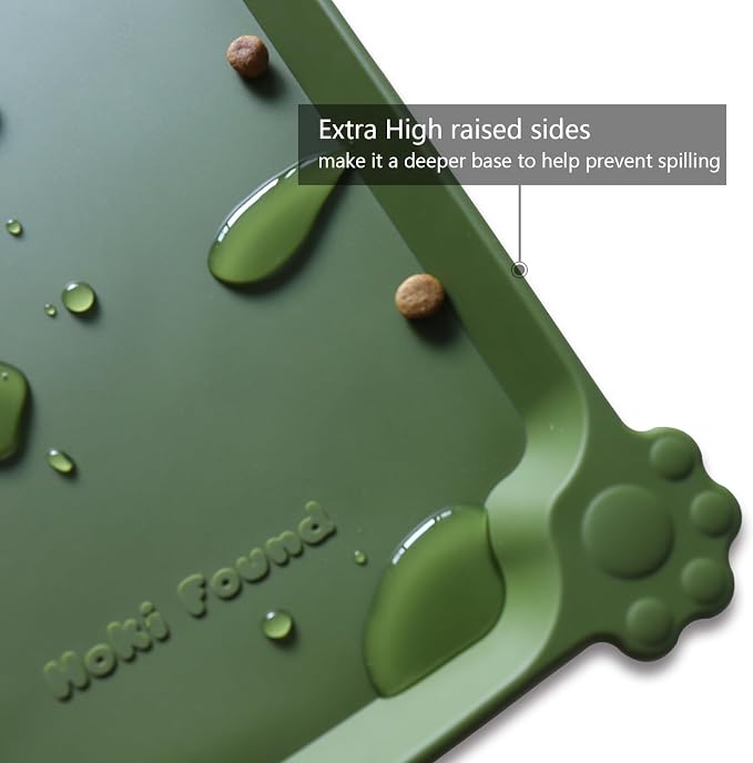 Hoki Found Large Silicone Non Slip Dog Cat Feeding Mats - Image 2