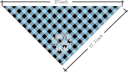 Dog Bandana for Happy Birthday Mom - Image 2