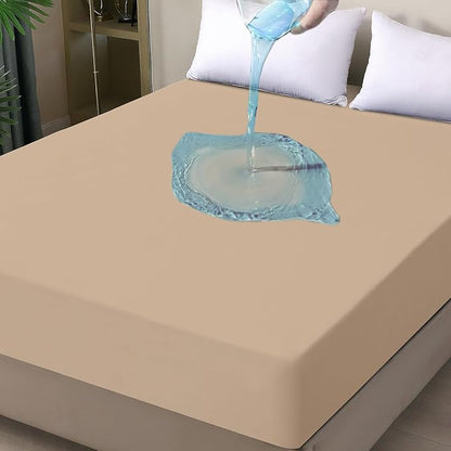 Waterproof Mattress Protector Queen, Fitted Sheet Style Breathable Mattress - Image 8