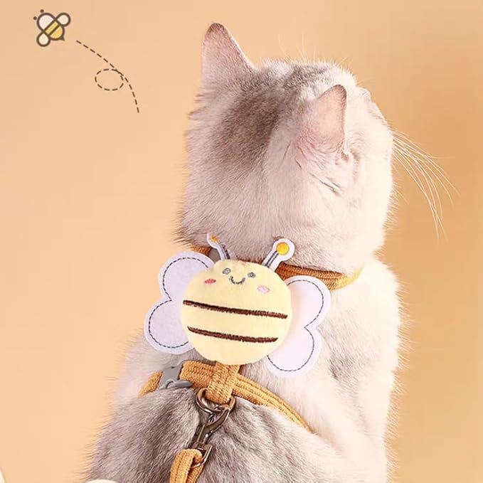 Cat Harness and Leash Set, Cat Harness Escape Proof, Rabbit Harness and Leash - Image 4