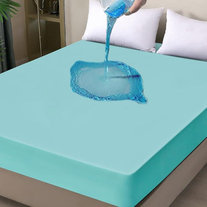 Waterproof Mattress Protector Queen, Fitted Sheet Style Breathable Mattress - Image 8