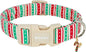Polyester Collar for Dog, Adjustable Christmas Dog Collar for Extra Medium Dogs by Unknown