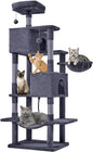 DUMOS Large 66 Inch Cat Tree Tower, Tall Multi Level Cat Climbing Tower by DumosLifestyle