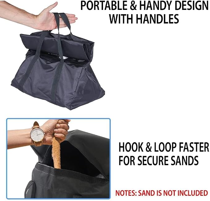 Japard Dog Agility Equipment, Tunnel Sandbags 4 Pack, Holding Bags Only - Image 5