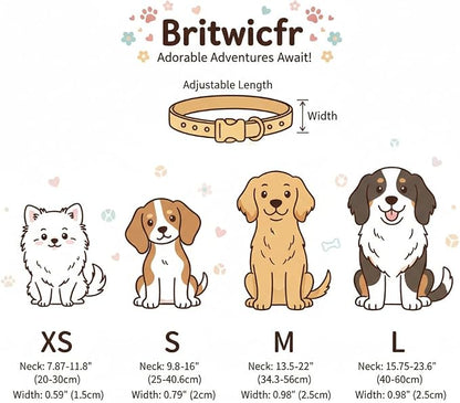Dog Collars for Medium Dogs, Medium Girl Boy Pet Collar - Image 5