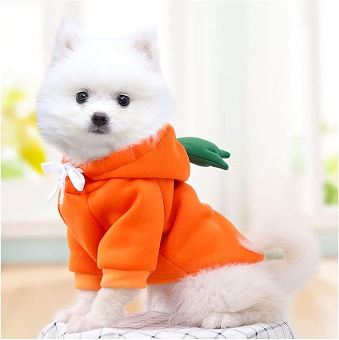 Warm Dog Winter Clothes Cute Fruit Dog Coat Hoodies Fleece Pet Dogs Costume - Image 5