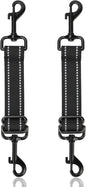 YUEPET Dog Safety Collar Clips 2 Pack Adjustable Prong Collar Backup Clips by YUEPET