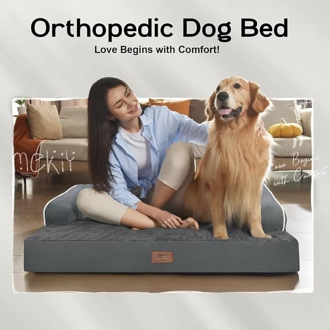 Dog Bed Medium Size Dog-Orthopedic Waterproof Bed - Image 7