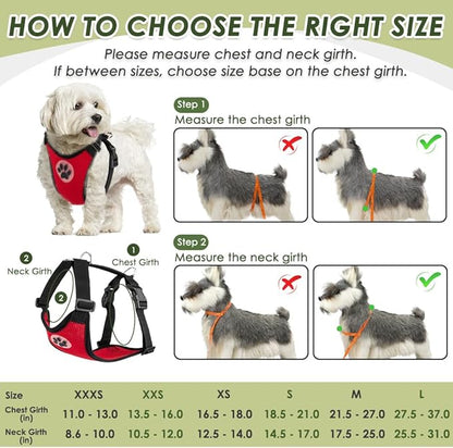 SlowTon Dog Seat Belt Harness for Car, Dog Car Harness Adjustable Mesh - Image 5